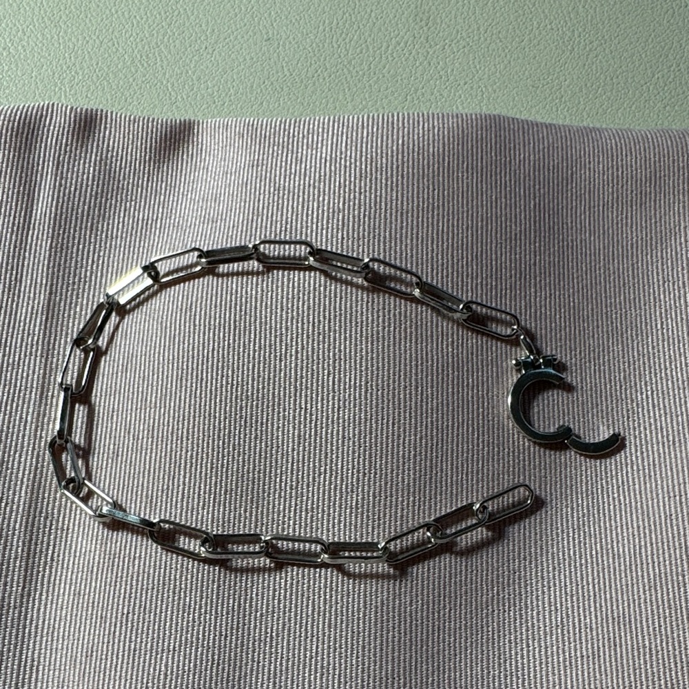 Mint & Lily Silver Chain bracelet